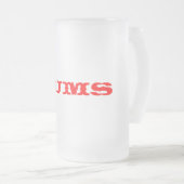 TASSE DE BIÈRE DE LUMS (Devant droit)