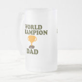 Tasse de bière de papa de champion du monde (Devant gauche)