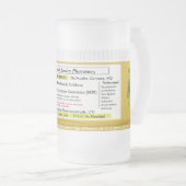 Tasse de bière de prescription de RX (Devant droit)