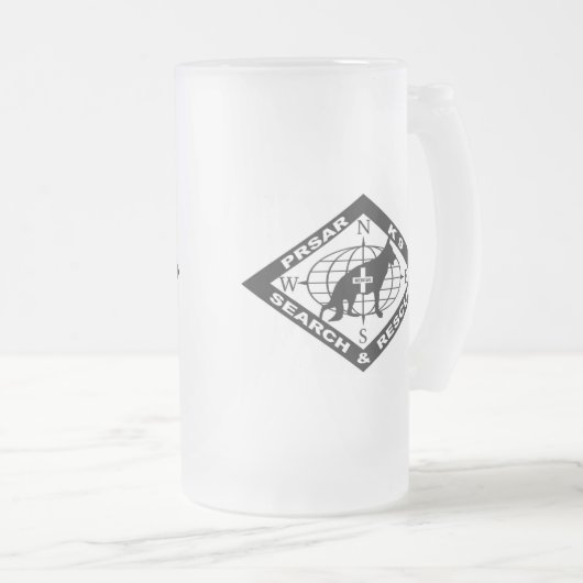 Tasse de bière de PRSAR (Devant droit)