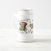 Tasse de bière de sépia de pirate de (Devant gauche)