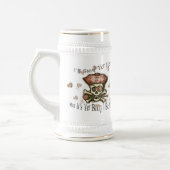 Tasse de bière de sépia de pirate de (Gauche)