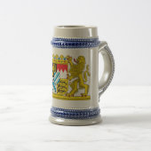 Tasse de bière de Stein de la Bavière (Bavière) (Devant droit)