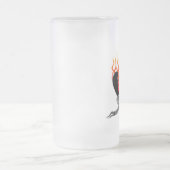 Tasse de bière de tatouage d'amour de haine (Centre)