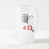 Tasse de bière de volleyball (Devant droit)