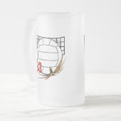 Tasse de bière de volleyball (Devant gauche)