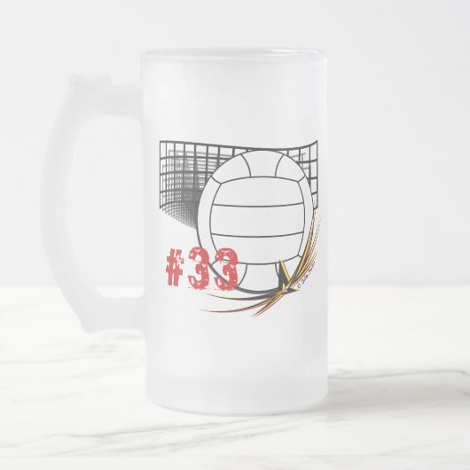 Tasse de bière de volleyball (Gauche)