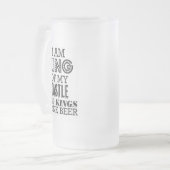 Tasse de bière des Rois Drink Beer Manly (Devant gauche)