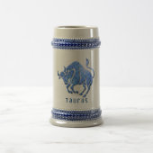 Tasse de bière d'horoscope de Taureau (Centre)