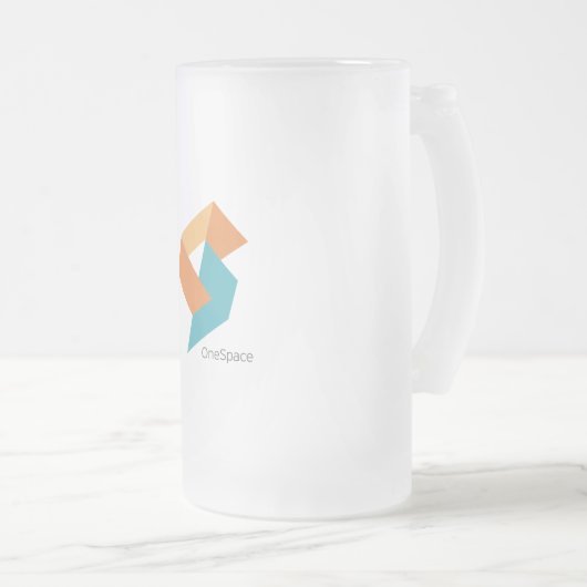 Tasse de bière d'OneSpace (Devant droit)
