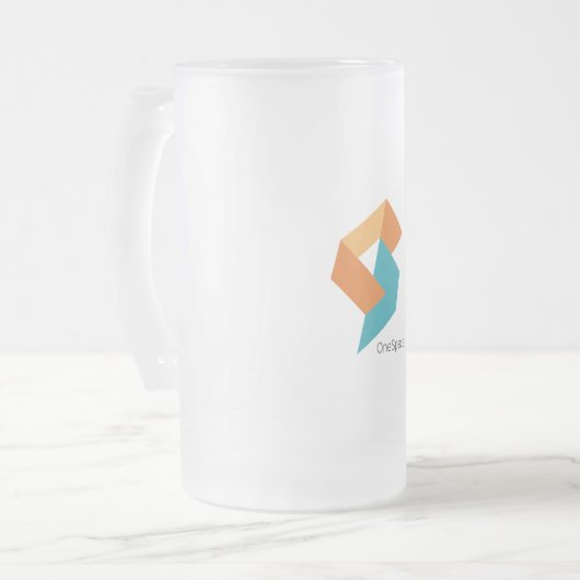 Tasse de bière d'OneSpace (Devant gauche)