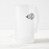 Tasse de bière du football d'imaginaire (Devant droit)