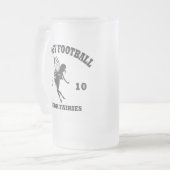 Tasse de bière du football d'imaginaire (Devant gauche)