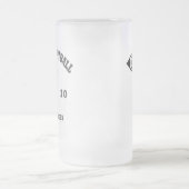 Tasse de bière du football d'imaginaire (Centre)