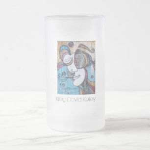 Tasse de bière en verre "de brise populaire"