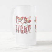 Tasse de bière givré Psycho (Devant gauche)