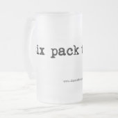 Tasse de bière givrée (Devant gauche)