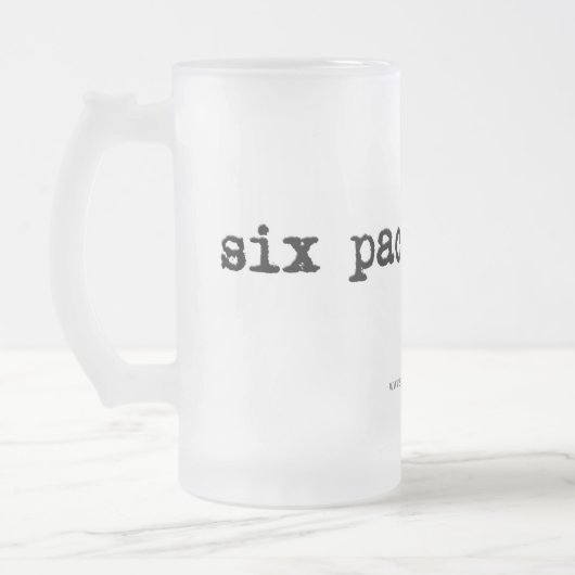 Tasse de bière givrée (Gauche)