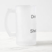 Tasse de bière givrée de cerfs communs de Shootin (Gauche)