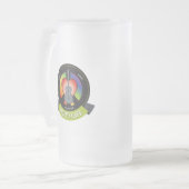 Tasse de bière givrée par café Sully (Devant gauche)