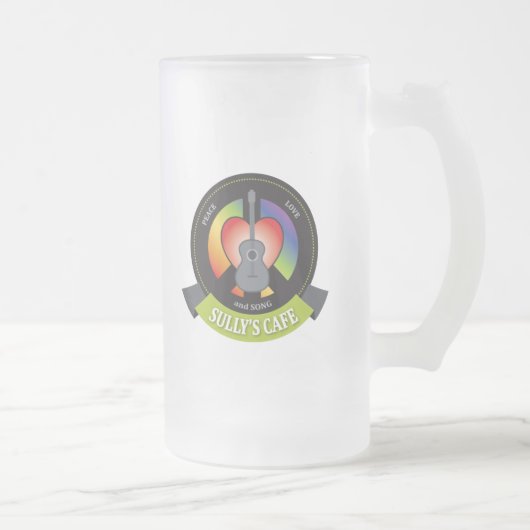 Tasse de bière givrée par café Sully (Droit)