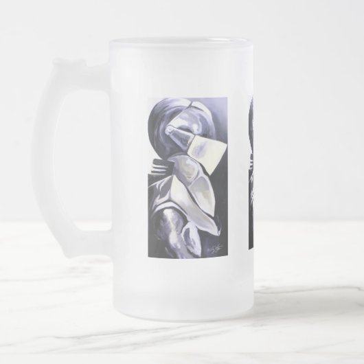 Tasse de bière givrée par chevalier (Gauche)