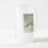 Tasse de bière givrée par loutre mignonne (Devant droit)