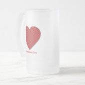 Tasse de bière givrée par Saint-Valentin (Devant gauche)