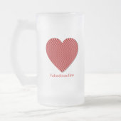 Tasse de bière givrée par Saint-Valentin (Gauche)