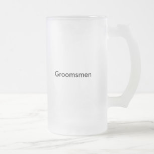 Tasse de bière givrée par stein de garçons