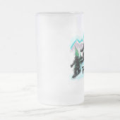 Tasse de bière givrée par surf des neiges de Vail (Centre)