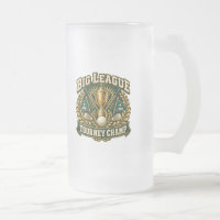 Tasse de bière givrée Trophée du champion de tourn