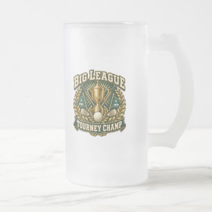 Tasse de bière givrée Trophée du champion de tourn