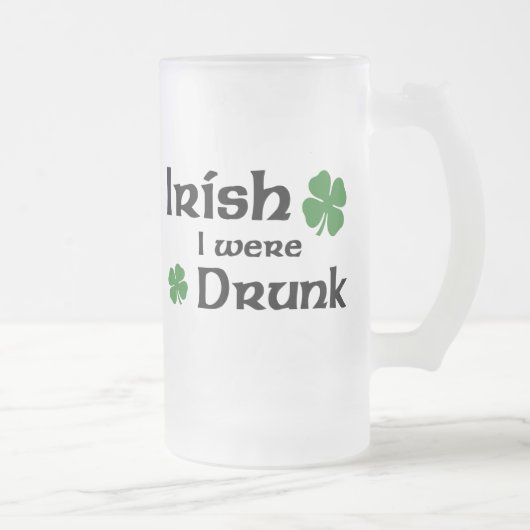 Tasse de bière irlandaise (Droit)