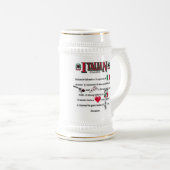 Tasse de bière italienne (Devant droit)