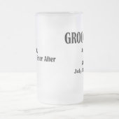 Tasse de bière l'épousant faite sur commande de (Centre)