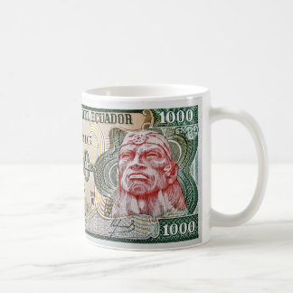 Tasse de billet de banque de Ruminahui de sucres