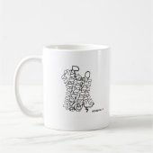 Tasse de biochimie de structure de protéine (Gauche)