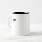 tasse de bison de Cru-style (Devant gauche)