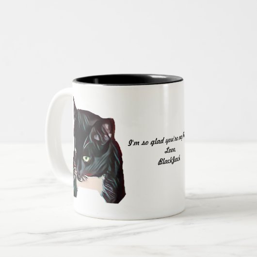 Tasse de Black Jack (Devant gauche)