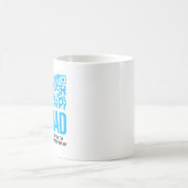 Tasse de blague de papa avec code QR – Une nouvell (Centre)
