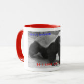 Tasse de blaireau de miel (Devant gauche)