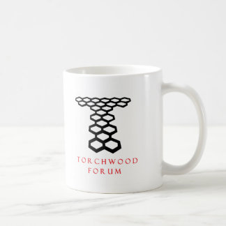 Tasse de blanc de forum de Torchwood
