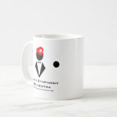 Tasse de blanc de GSO (Devant gauche)