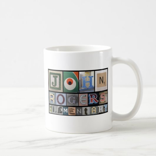 Tasse de blanc de John Rogers (Droite)