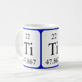 Tasse de blanc de l'élément 22 - titane (Devant gauche)