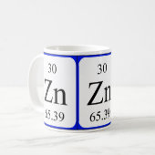 Tasse de blanc de l'élément 30 - zinc (Devant gauche)