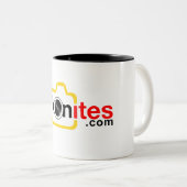 tasse de blanc de Nikonites.com (Devant droit)