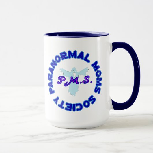 Tasse de blanc de PMS (Droite)