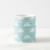 Tasse de bleu de ciel de nuage (Centre)